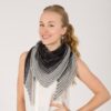 Artyarns Gradients Triangle Shawl (Blacks)