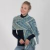 Artyarns Greek Odyssey Shawl (Blue)