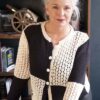 Domino Eyelet Cardigan