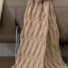 Eyelet Triangle Scarf or Wrap
