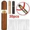 Sandalwood Needle Case with Easy Thread Needles