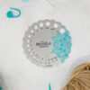 The Mindful Collection Sterling Silver Plated Metal Needle Gauge