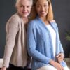 Wave Cable Shawl Style V Cardigan