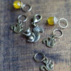 Animal Family Squirrel Stitch Markers