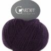 Cardiff Cashmere 601 Uva (Eggplant)