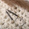 Lantern Moon Destiny Ebony Wood Fixed Circular Needles