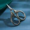 Mini Embroider Scissors – Antique Silver