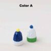 Daruma Ski Hat Point Protectors (Color A)