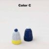 Daruma Ski Hat Point Protectors (Color C)