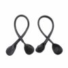 Jen & Co. Vegan Leather Handles for Versa Tote (Black)