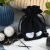 Lantern Moon Meadow Bag (Black)