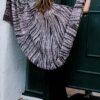 Trendsetter Tiger Eyelet Diamond Short Row Fan Wrap Shawl Kit