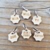 Katrinkles Increase and Decrease Stitch Marker Set – Wood