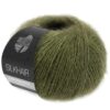 Lana Grossa Silkhair Yarn (Dark Ollive 178)
