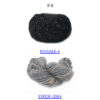 Trendsetter Kinsale & Stride Zig Zag Cardigan – 4 Black Tweed
