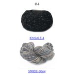 4 Black Tweed