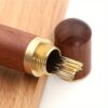 Sandalwood Needle Case with Easy Thread Needles