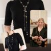 My Pearl Needle Gauge Necklace