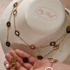 My Pearl Needle Gauge Necklace