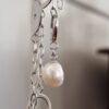 My Pearl Needle Gauge Necklace – Silver