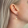 My Pearl Pair of Pearl Stitch Marker Earrings