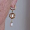 My Pearl Pair of Pearl Stitch Marker Earrings
