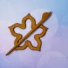 Coley International Wood Shawl Pin – Flower