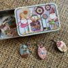 Emma Ball Ring Stitch Markers in a Pocket Tin – Crafting Gnomes