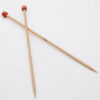 KnitPro Basix Beech Straight Single Pointed Needles