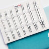KnitPro Nova Cubics 5″ Normal Deluxe Interchangeable Needle Set