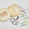 KnitPro Basix Beech 4″ Special Beginner Interchangeable Needle Set